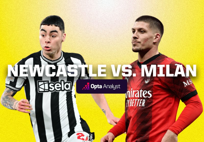 Lịch sử đối đầu Newcastle vs Milan: Một số thống kê đáng chú ý