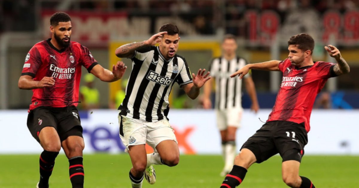 Lịch sử đối đầu Newcastle vs Milan