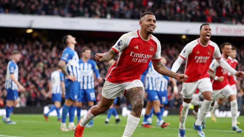Arsenal khuất phục Brighton thành công