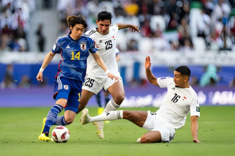 Đội tuyển bóng đá quốc gia Iraq đánh bại Nhật Bản tại vòng loại Asian Cup 2023