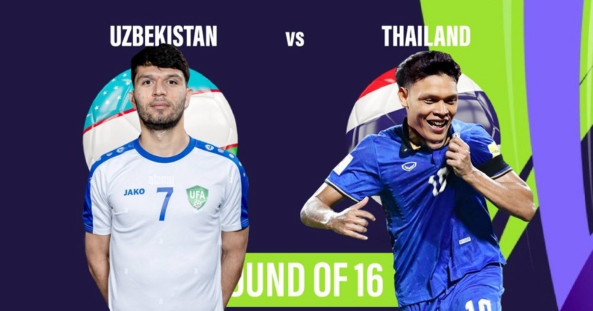Link xem trực tiếp Uzbekistan vs Thái Lan (18h30, 30/1/2024)