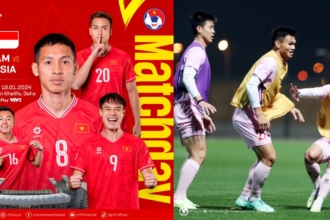 Bài tập thú vị của đội tuyển Việt Nam trước thềm đấu Indonesia Asian Cup 2023