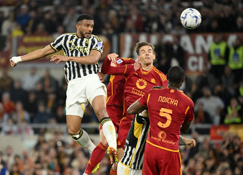 Bremer đánh đầu quân bình tỷ số cho Juventus